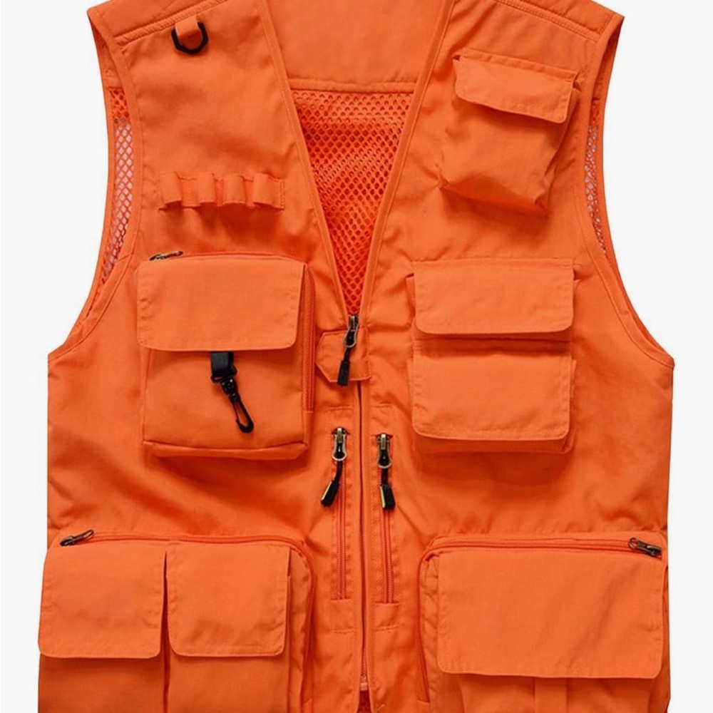 Orange Utility Vest
